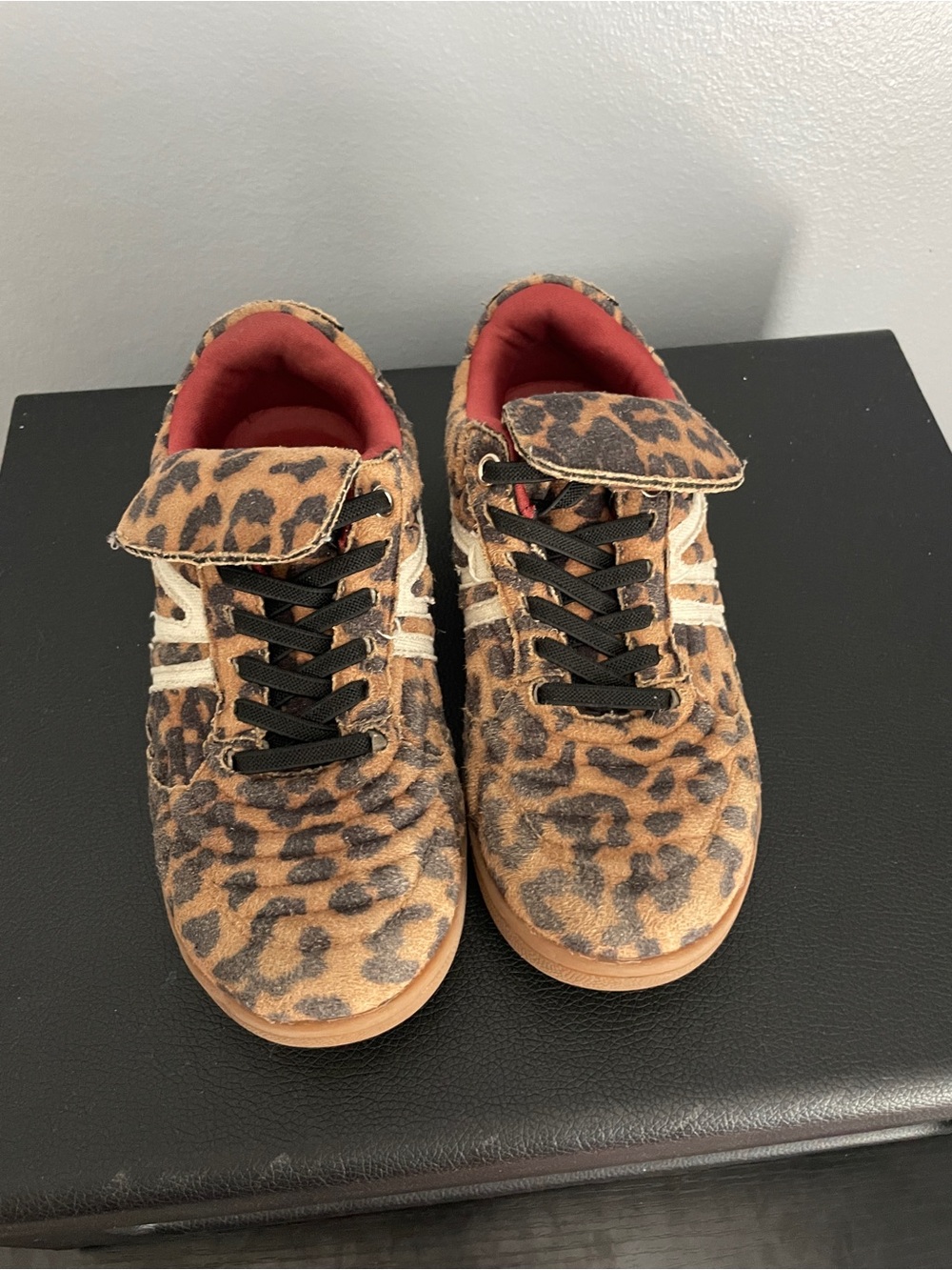 Steve Madden Madrid Leopard Print Casual Sneakers - Brown